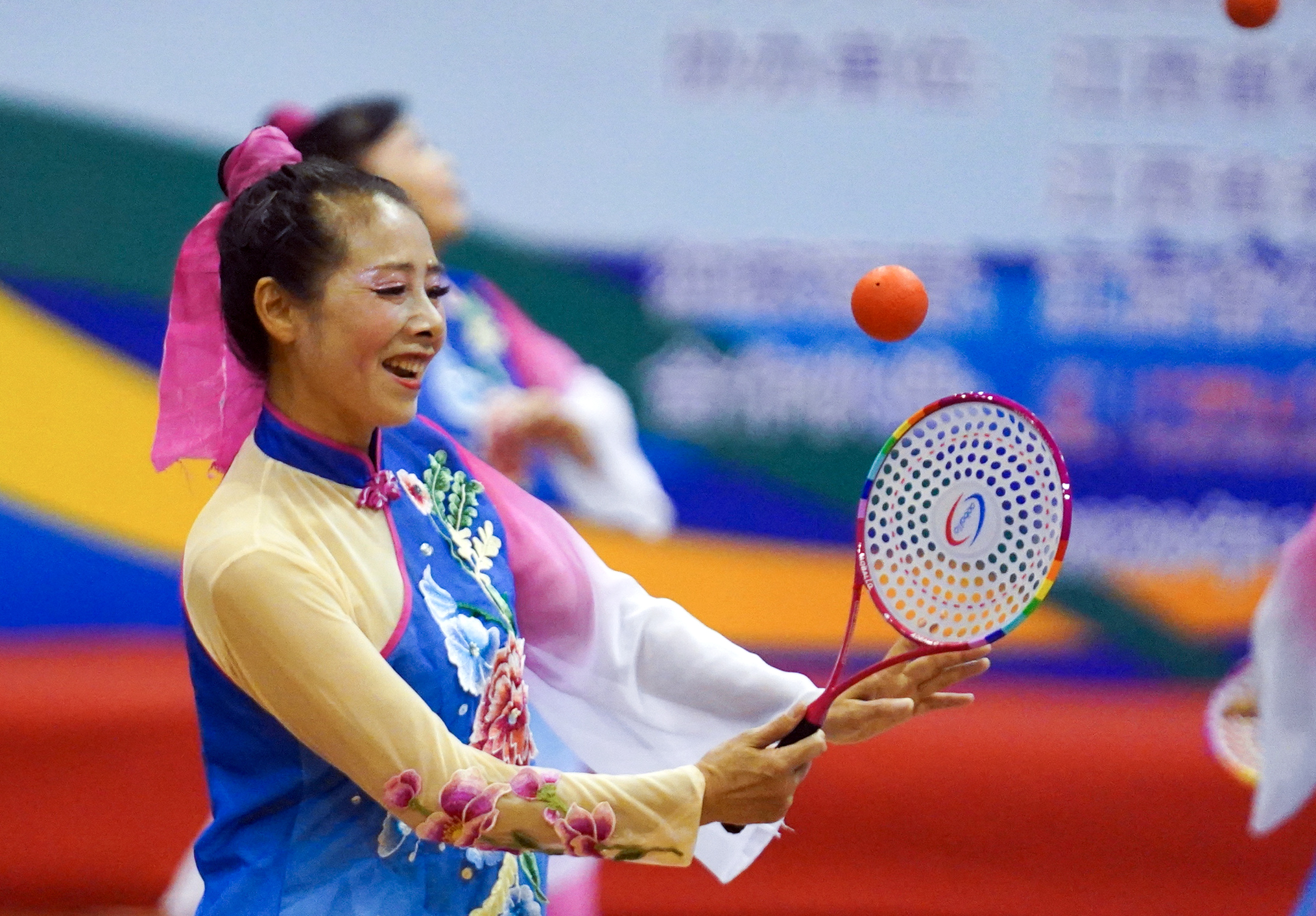 全民健身——江西省全民健身运动会柔力球比赛赛况