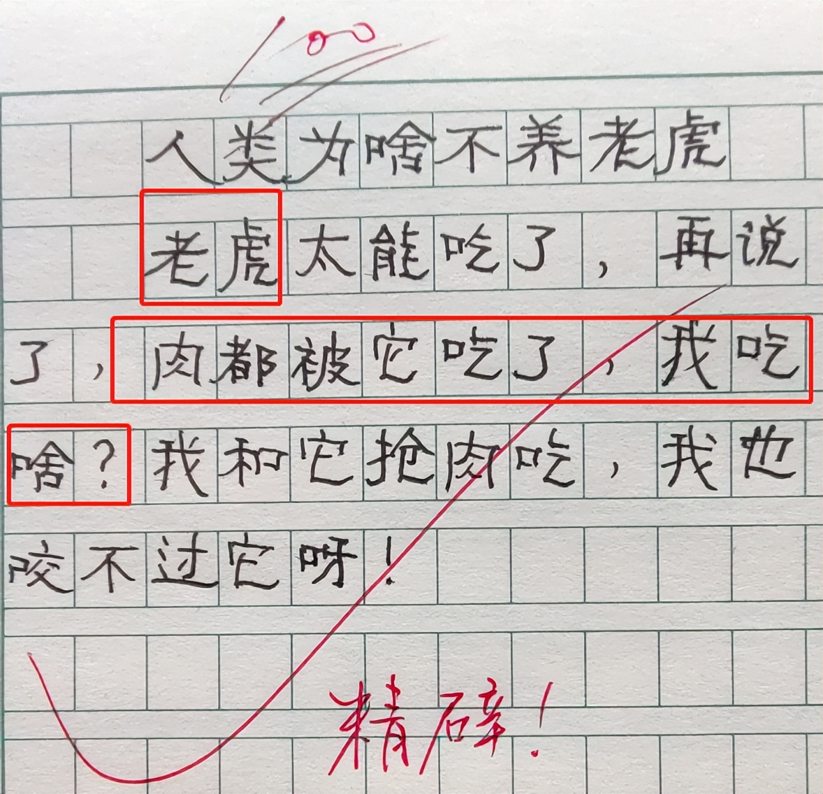 100字日记"干货满满",小学生爆笑作文走红,原来是"数学天才"