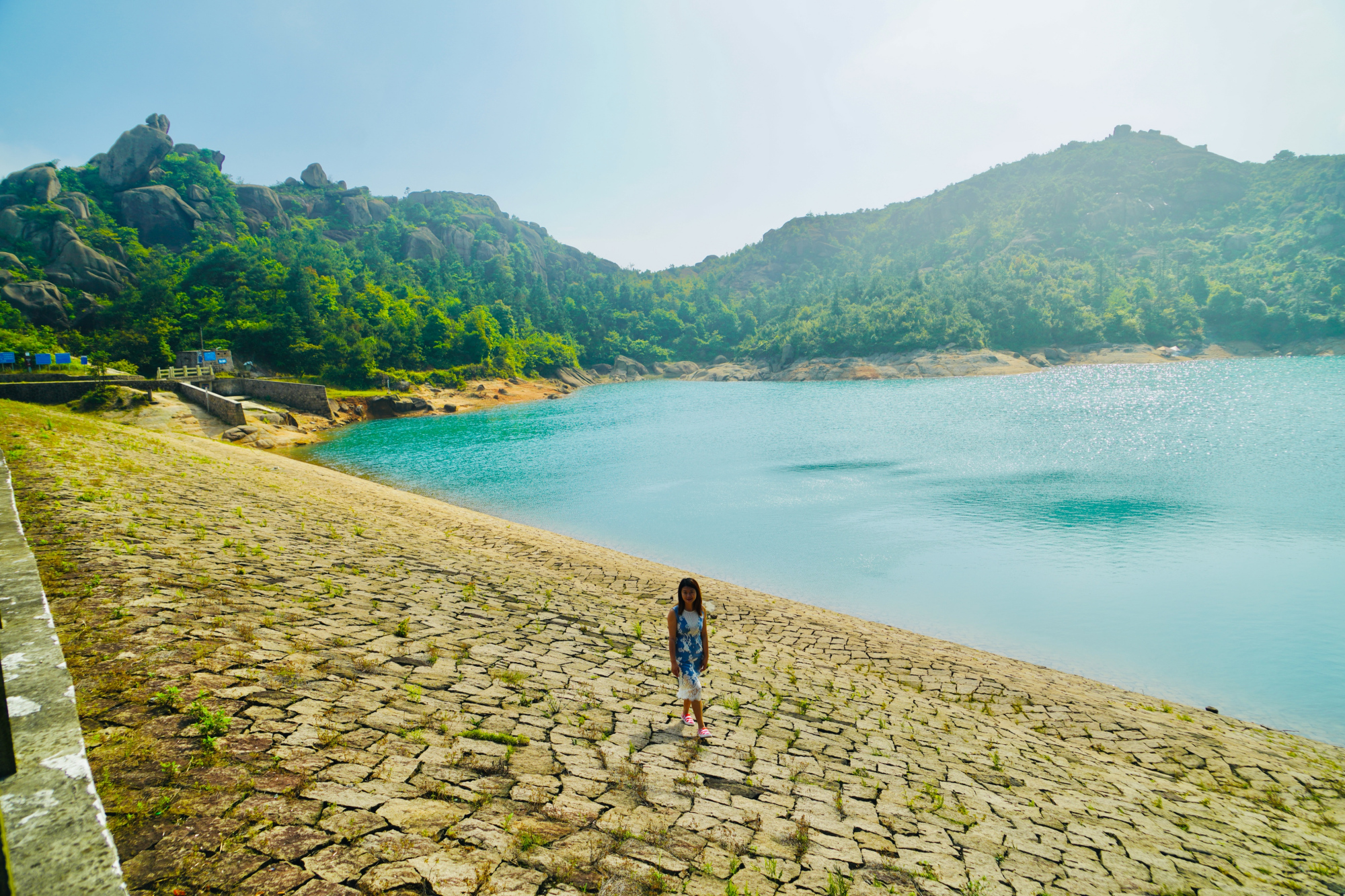 "天河水库"在摄影圈里已经出名,温州这处网红打卡点,奇石秀水