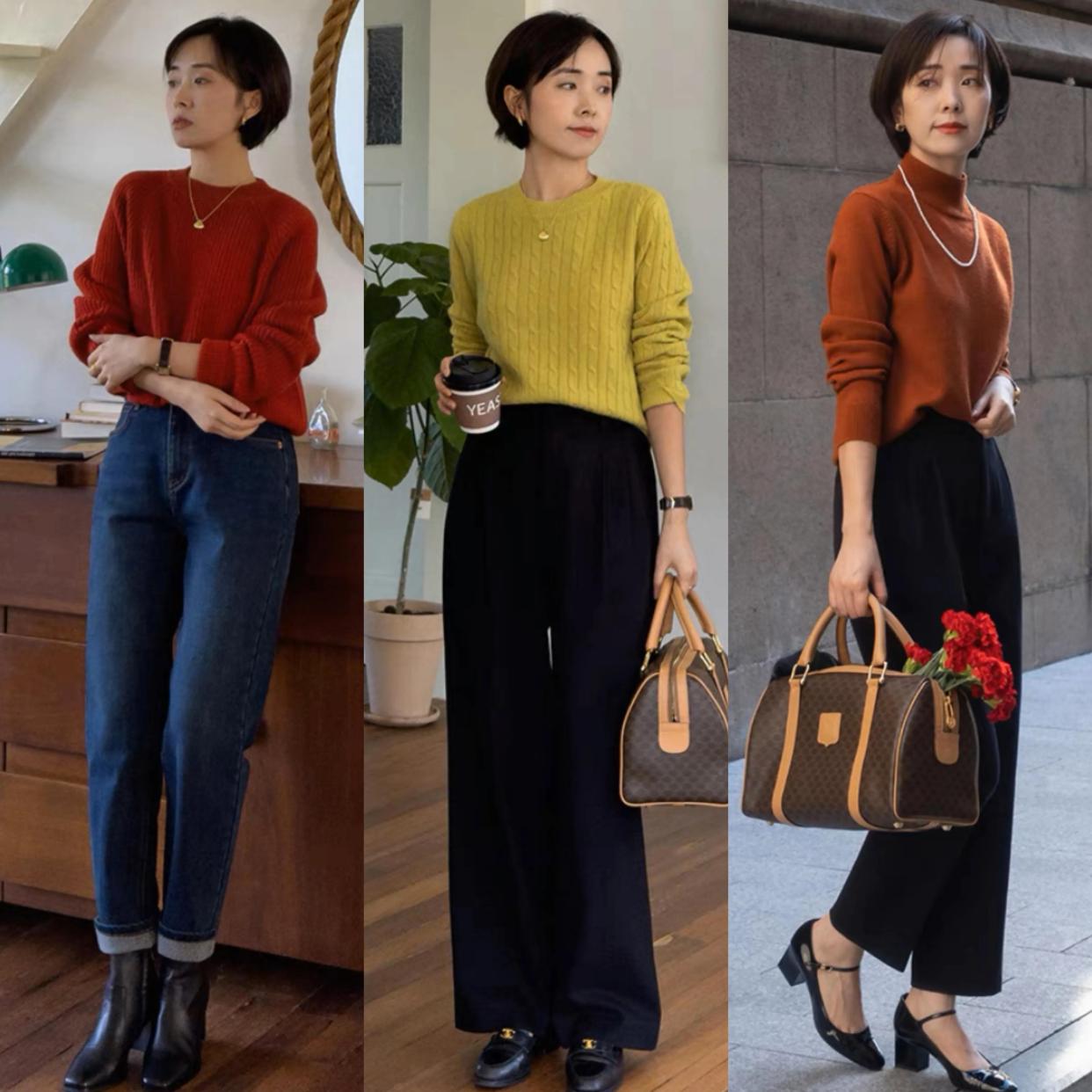 冬天衣服在精!懂穿搭的70后女生,有这几套就行了,精致又提档次