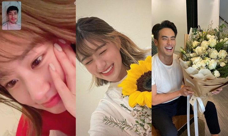 甜美遥控"boy pakorn"facetime 用"fay"庆祝第一个情人节