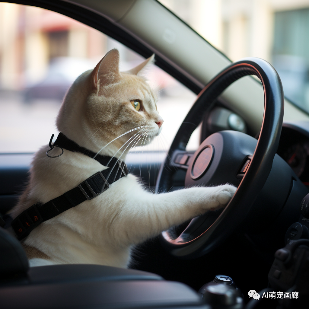 萌咪上路:猫咪驾车大冒险