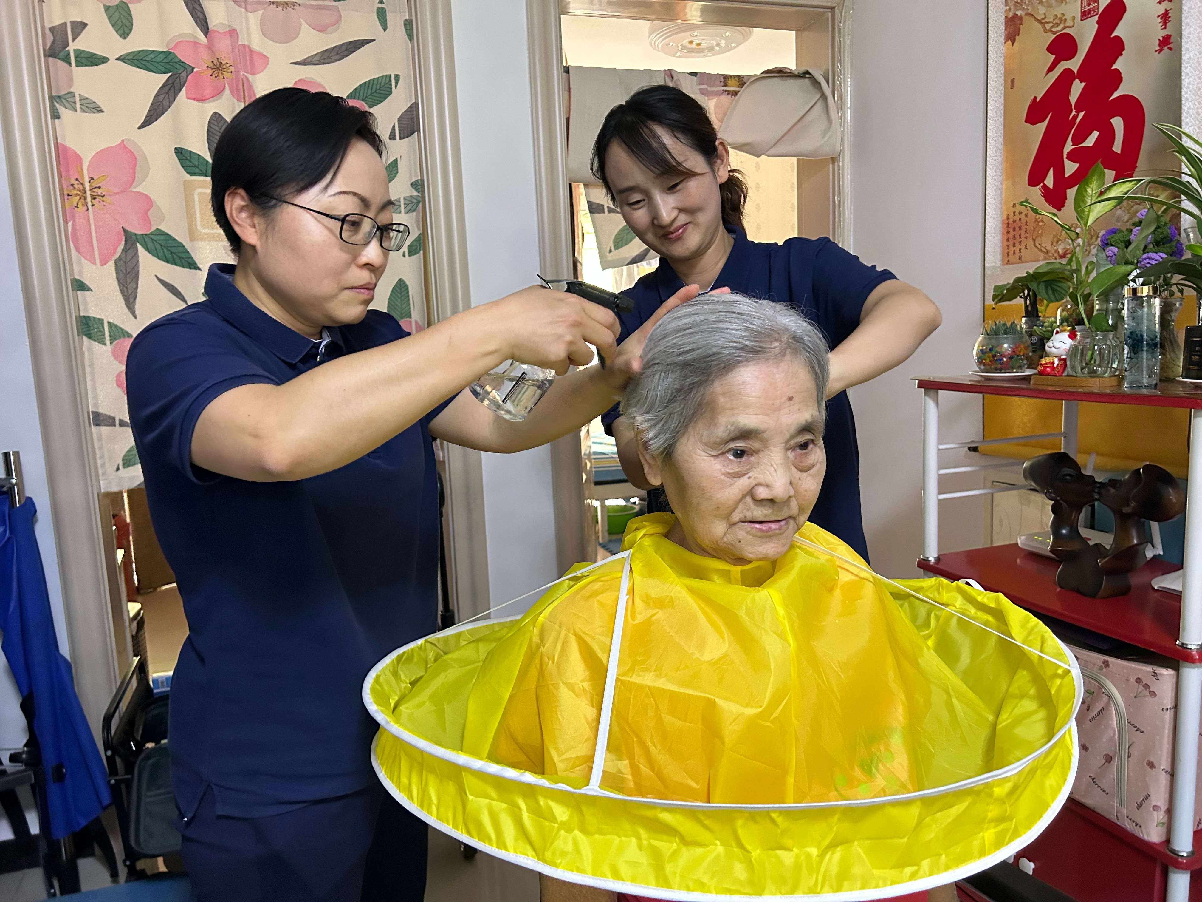 昌平提供多样助浴服务,让失能老人"浴"见幸福!