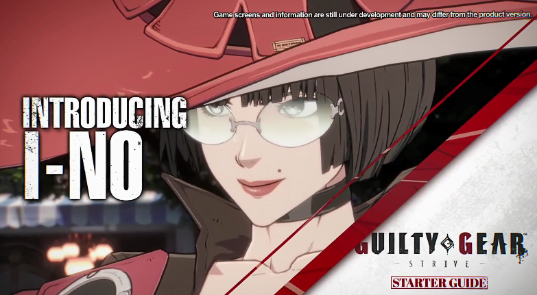 《罪恶装备:strive》新影像:i-no角色操作指南