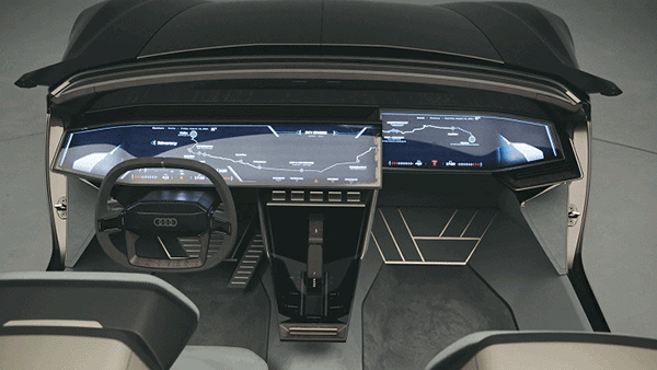 奥迪skysphere概念车内饰
