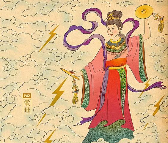 封神演义中辛环才是真正的雷公,那雷震子呢?电母又是谁?