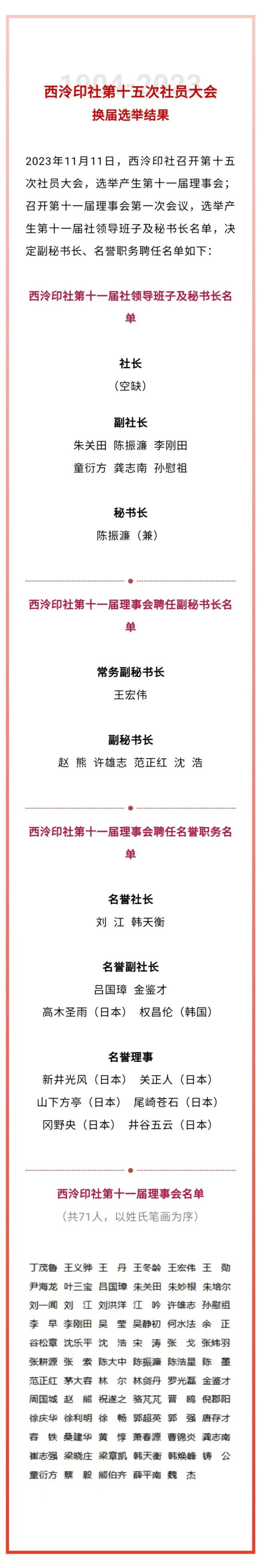 范正红任西泠印社副秘书长