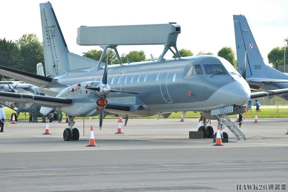 波兰采购两架萨博340预警机 配备"爱立眼"雷达 阿联酋二手装备