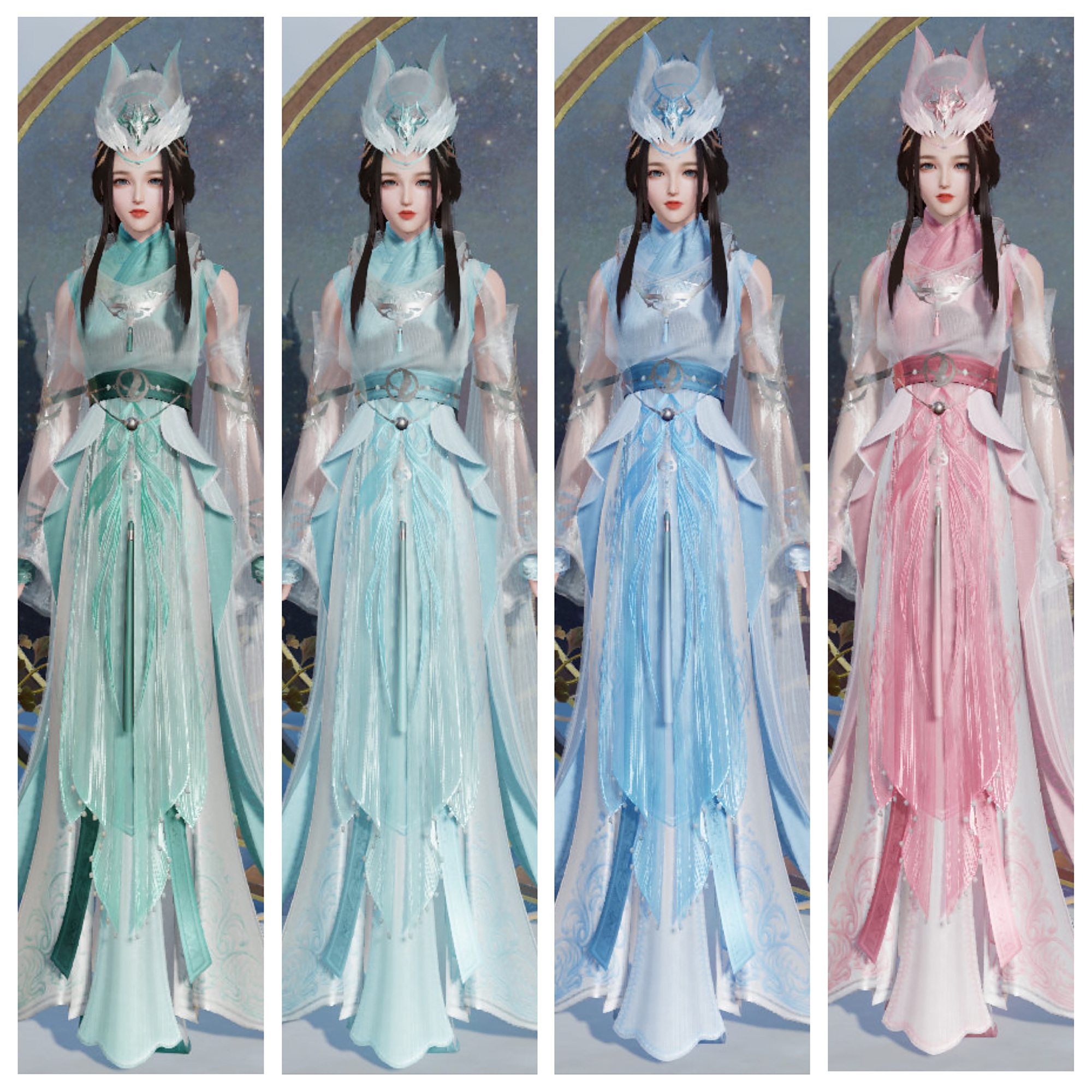 剑网3长歌门琴娘校服全图鉴——从未烬套到择芳套