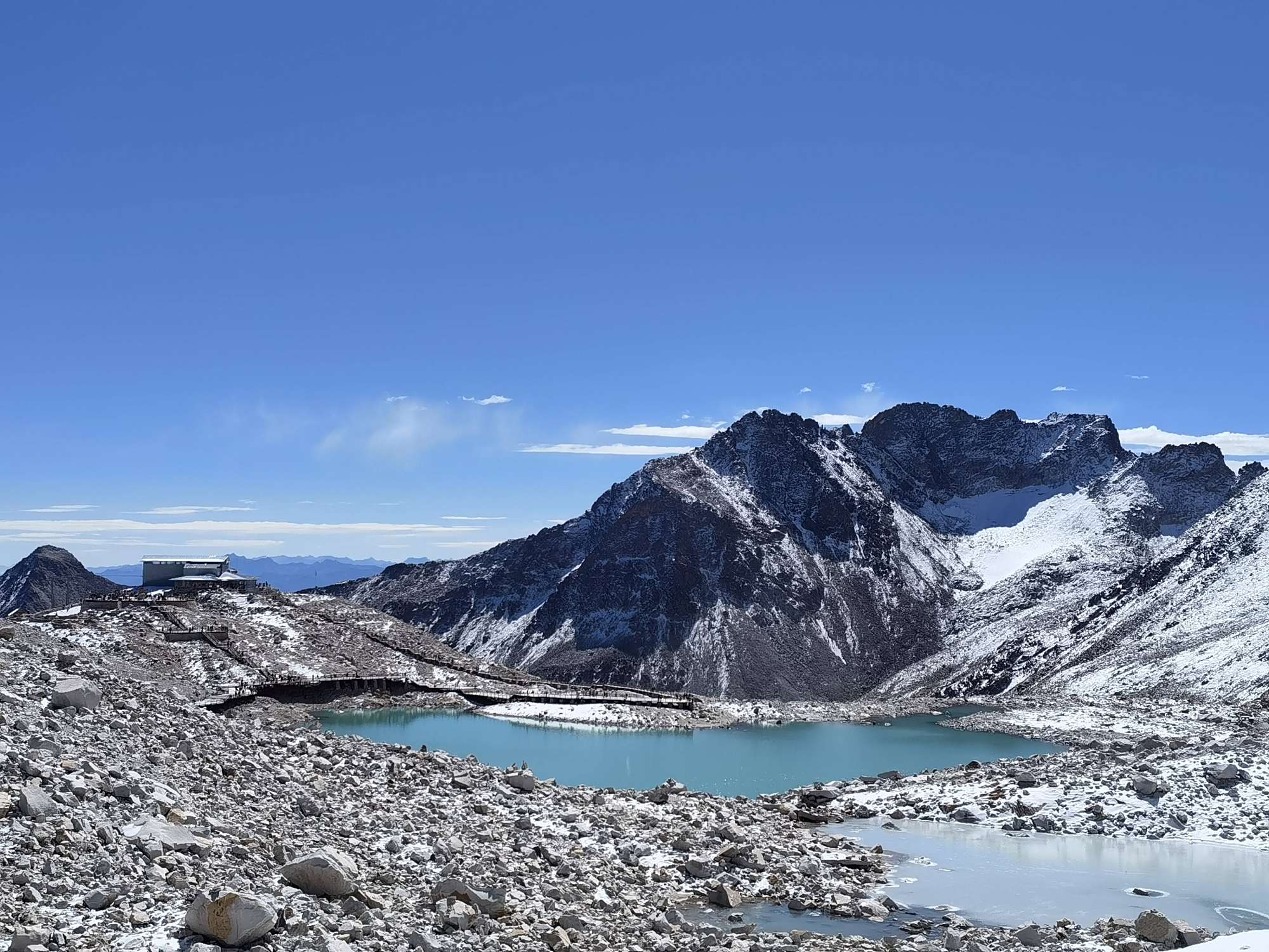 达古冰川小长假第一天人气爆棚!赶紧安排,来得及!