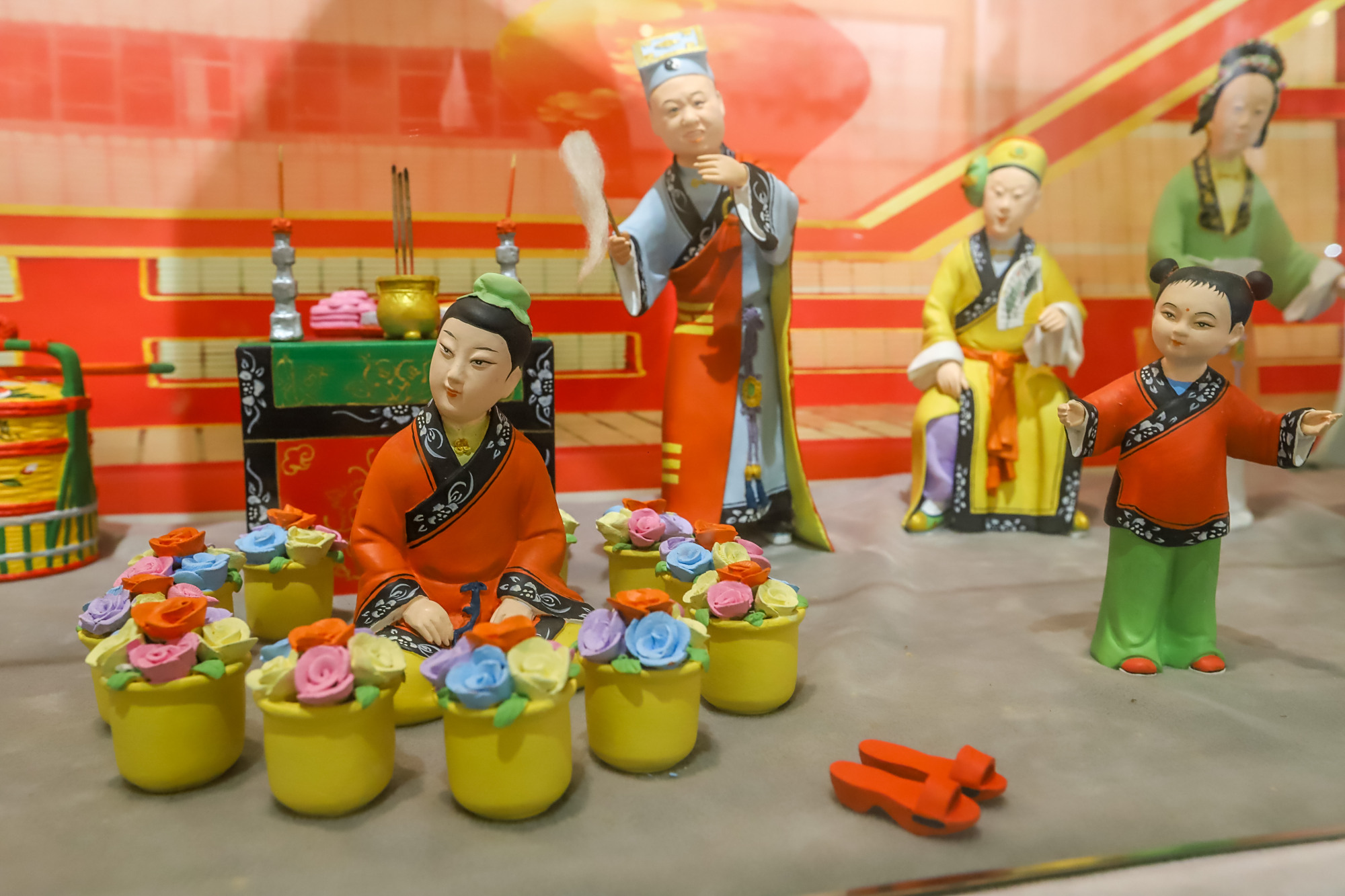 潮州非遗游,独具地方特色的大吴泥塑,为中国三大泥塑之一