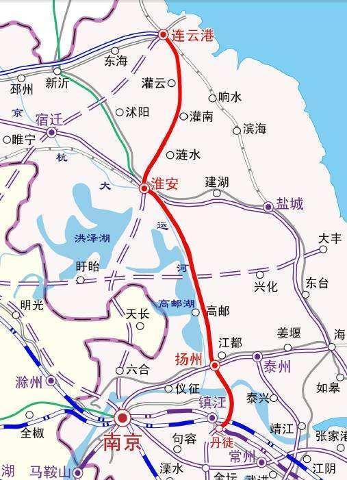 镇江轨道交通初步拟定4条线路,线网里程102公里