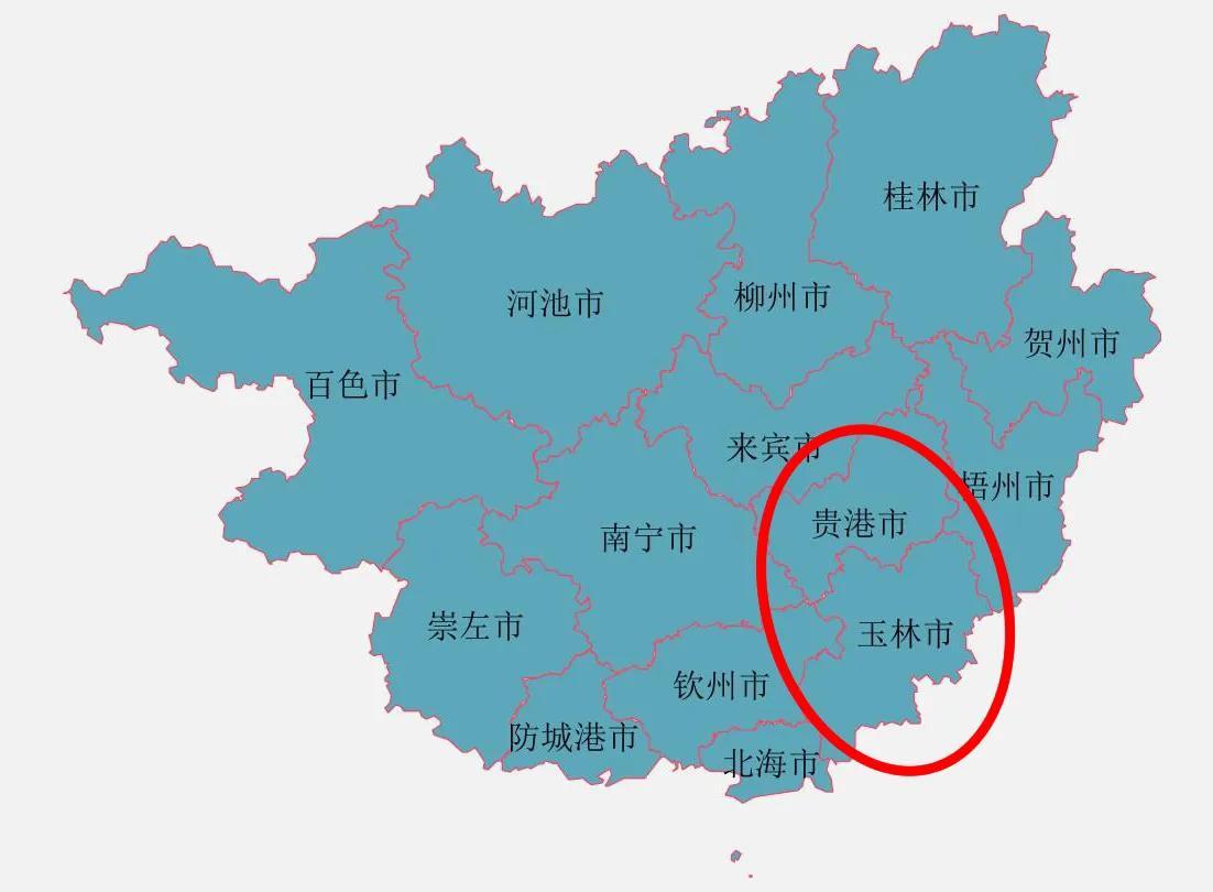 广西区划调整设想:钦州市,北海市并入南宁市;贺州市并入梧州