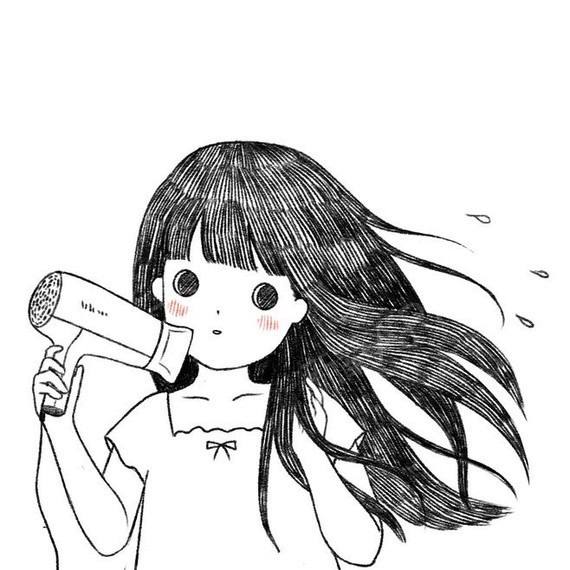 女生吹头发一般要多久