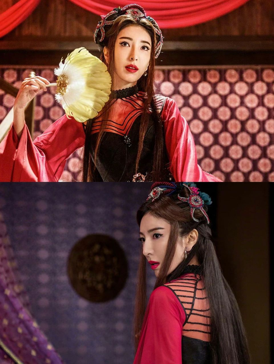 这竟然是同一个人我真的惊了 p1～p2《败犬女王》女主单无双 p3～p4