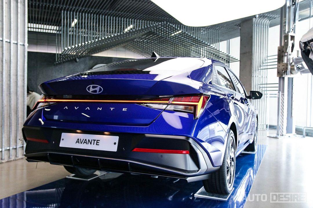 新款现代avante海外发布 前脸有变化 面临新能源市场冲击