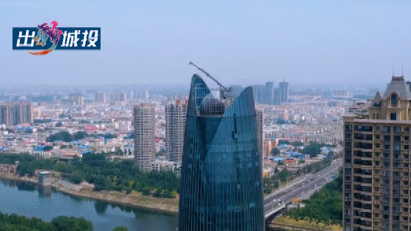 沙河岸边玉兰花开——玉兰大厦 漯河城市新地标