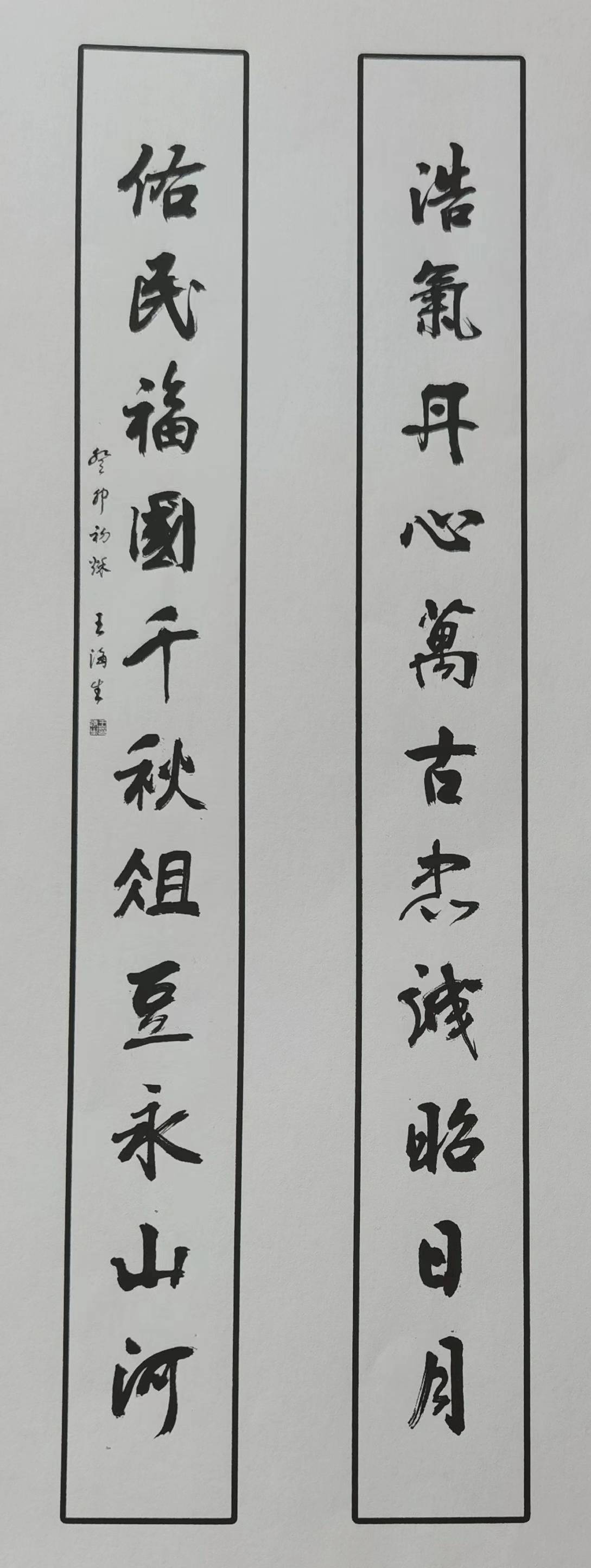 庆云口腔杯"弘扬雷锋精神助力三亚文明"书画展王海生作品欣赏