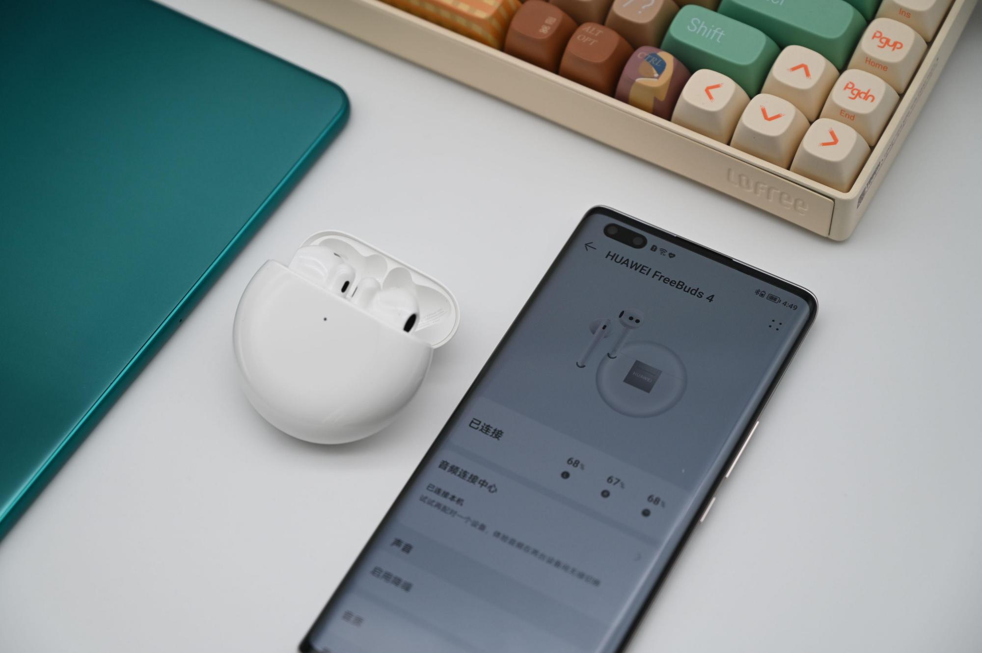 降噪与舒适兼备,绝佳佩戴体验,华为freebuds 4无线耳机深度评测