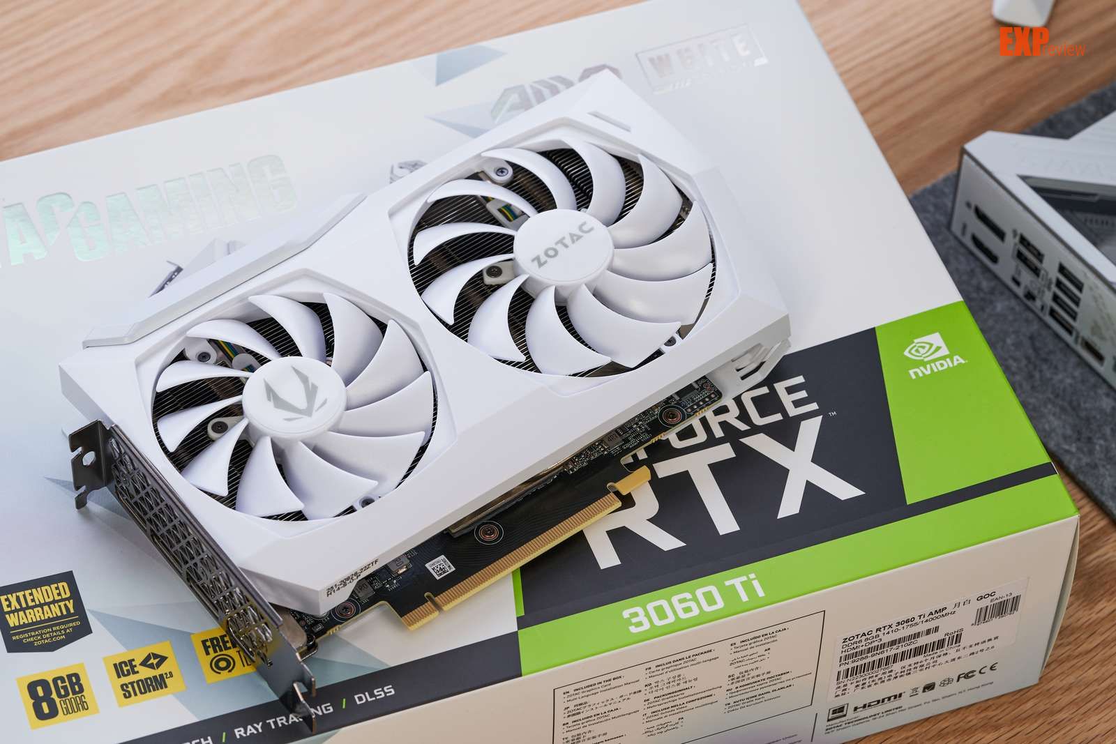 索泰rtx 3060 ti amp月白goc显卡评测:风清月白,内外兼修