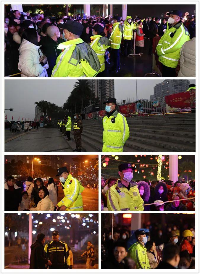 节日我在岗丨丰都公安局圆满完成祈福文化节开幕式活动安保任务