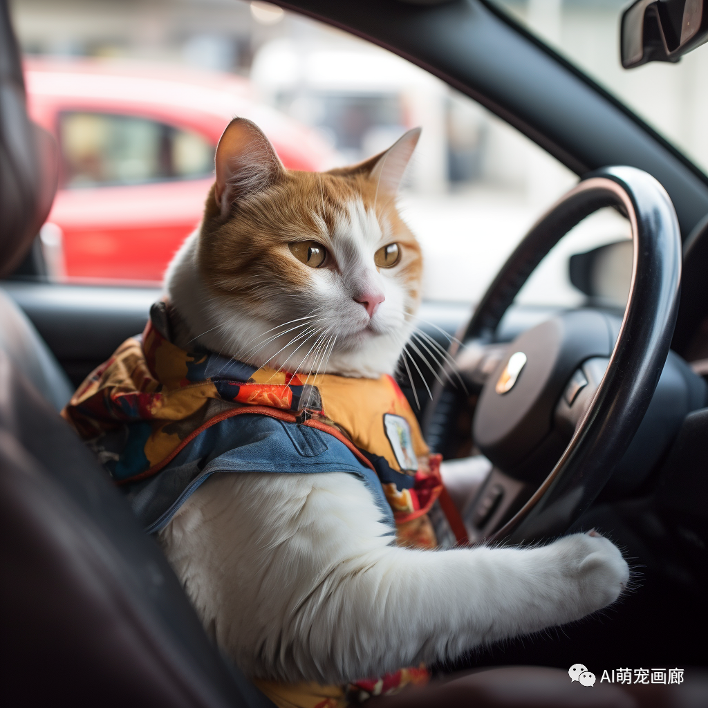 萌咪上路:猫咪驾车大冒险