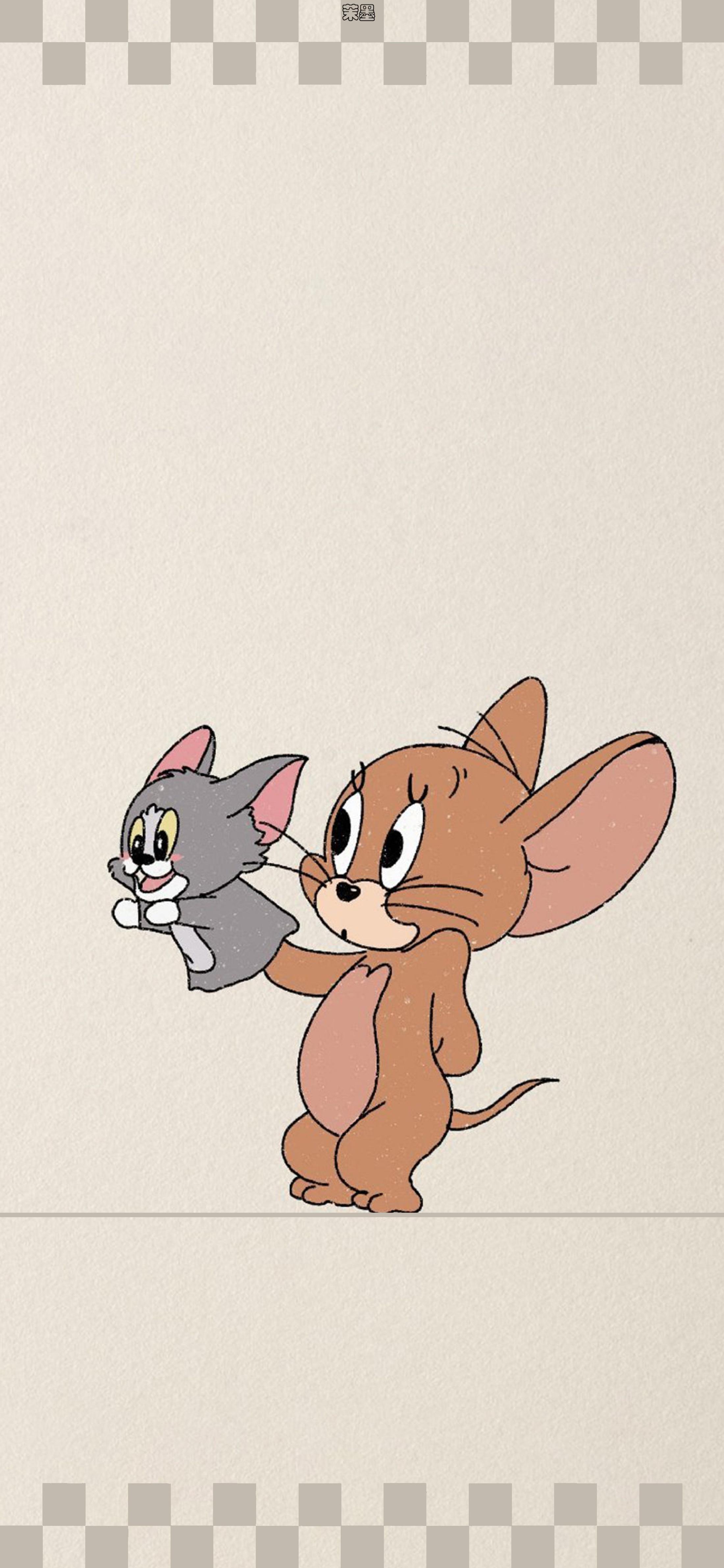 猫和老鼠壁纸竖屏图片