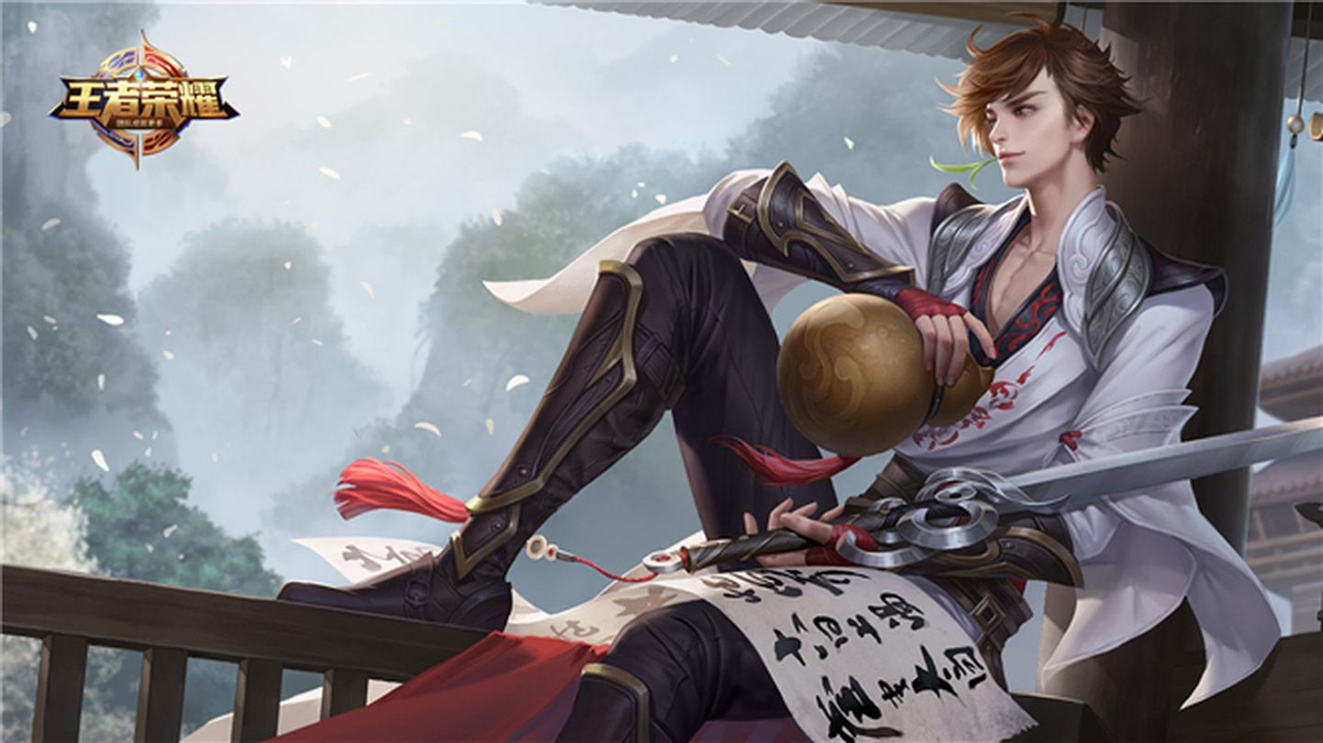 王者荣耀李白联动"酒剑仙"推出限定皮肤,网友:赵灵儿啥时候出