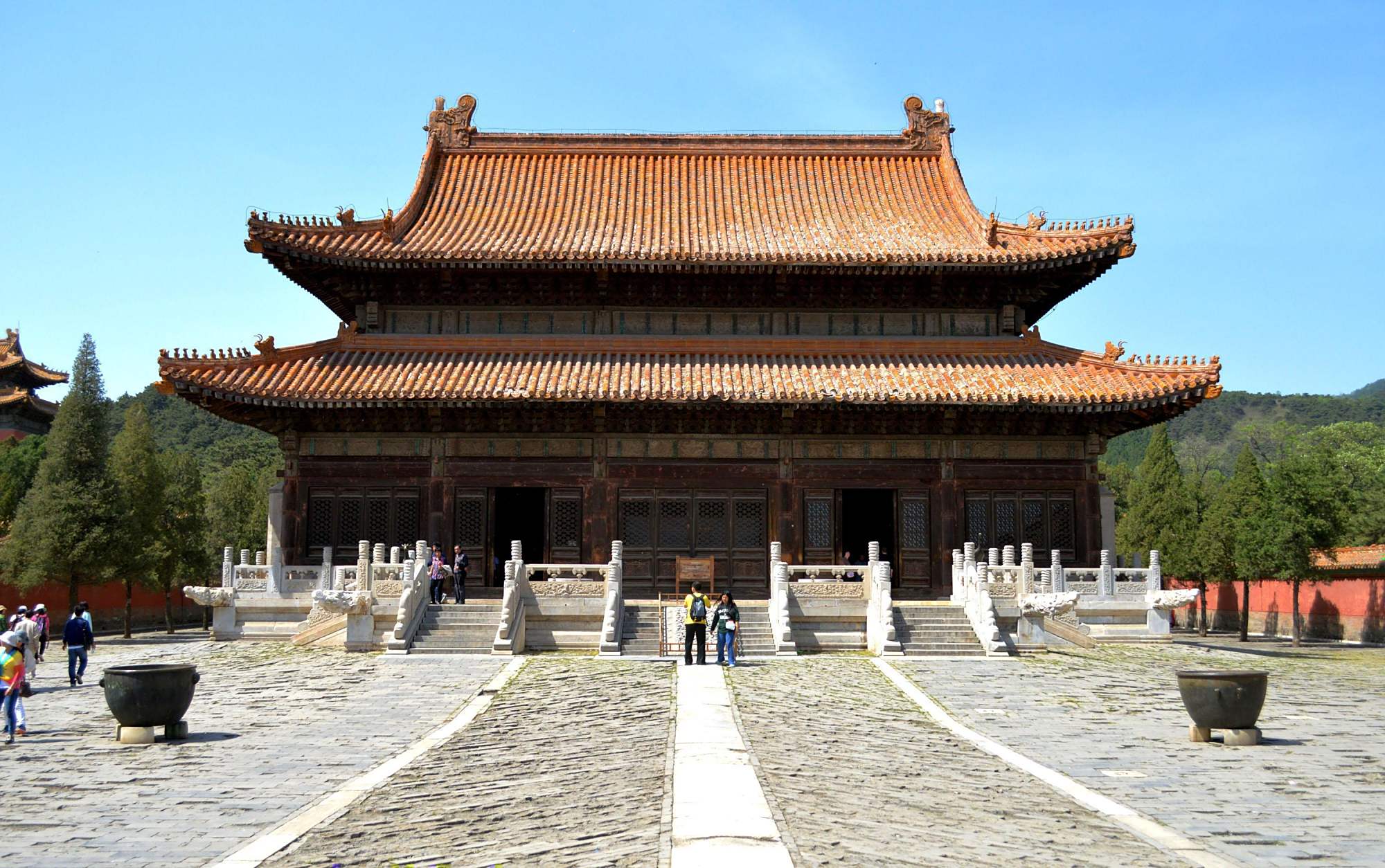 普陀山发脉,慈禧太后的定东陵地理格局