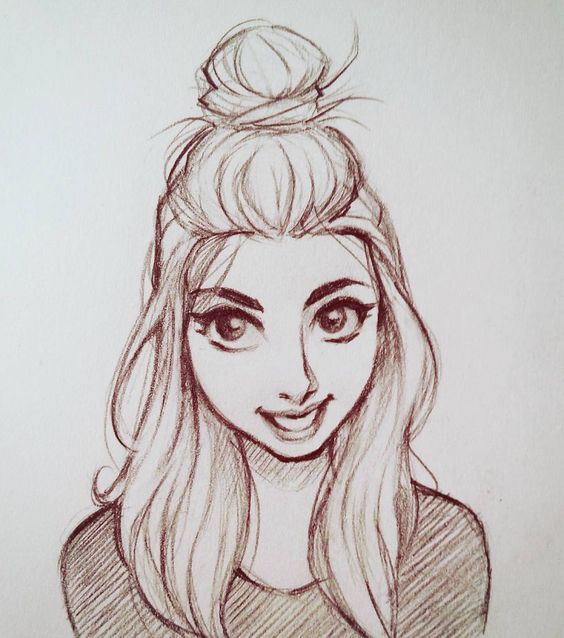 女孩素描的美丽图片(41张)