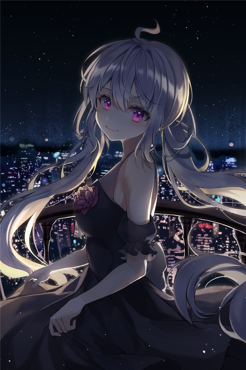 p站美图推荐——小黑裙特辑