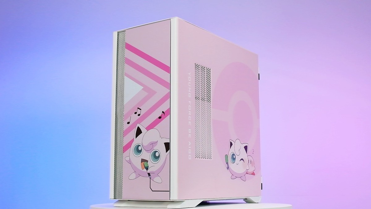 浅粉配色惹人爱,宝可梦胖丁轻度mod桌面图赏