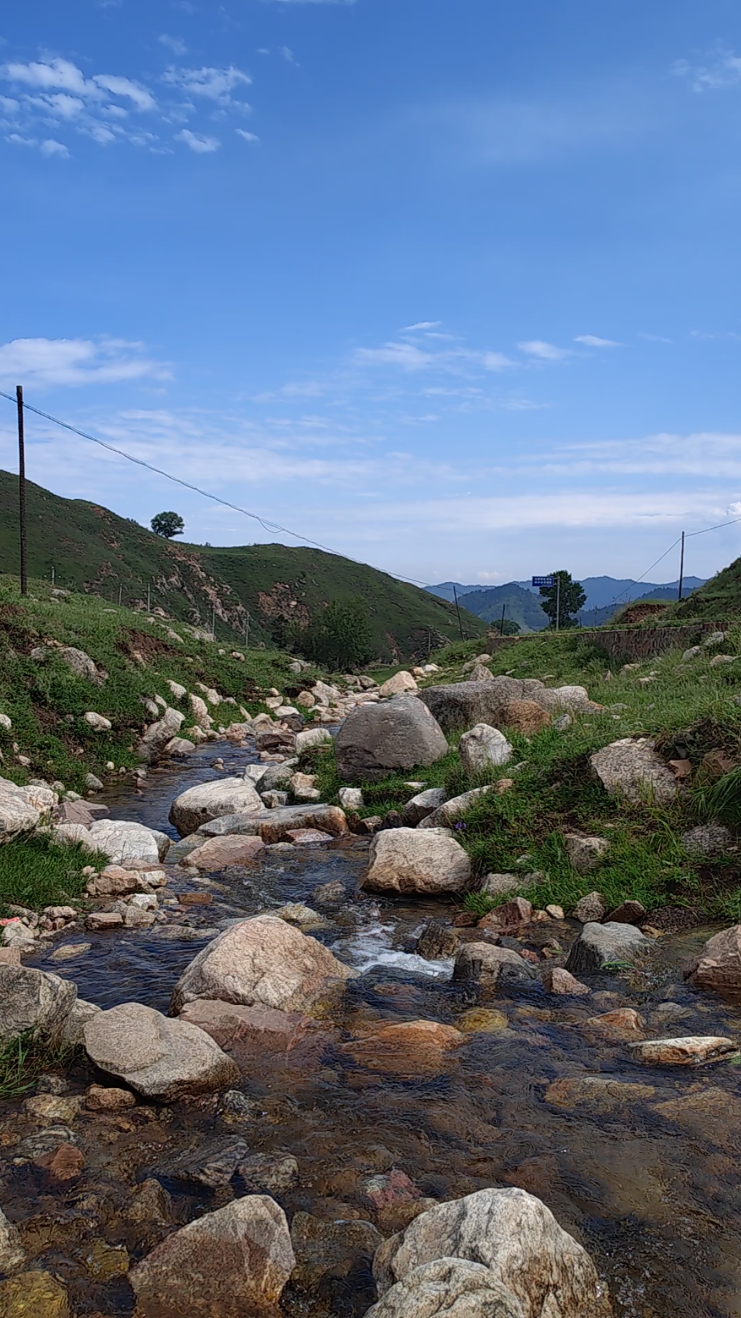 芦芽山风景区天然景色