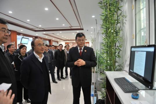 市人大常委会主任陈振一率队视察苏州检察工作