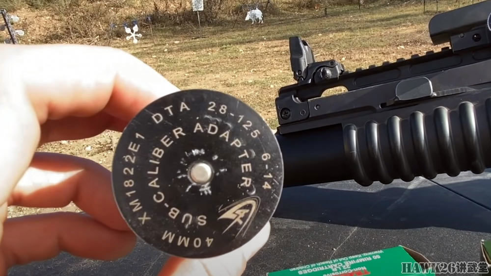 图说:现代版"一窝蜂"40mm榴弹发射器一次发射18枚小口径弹药