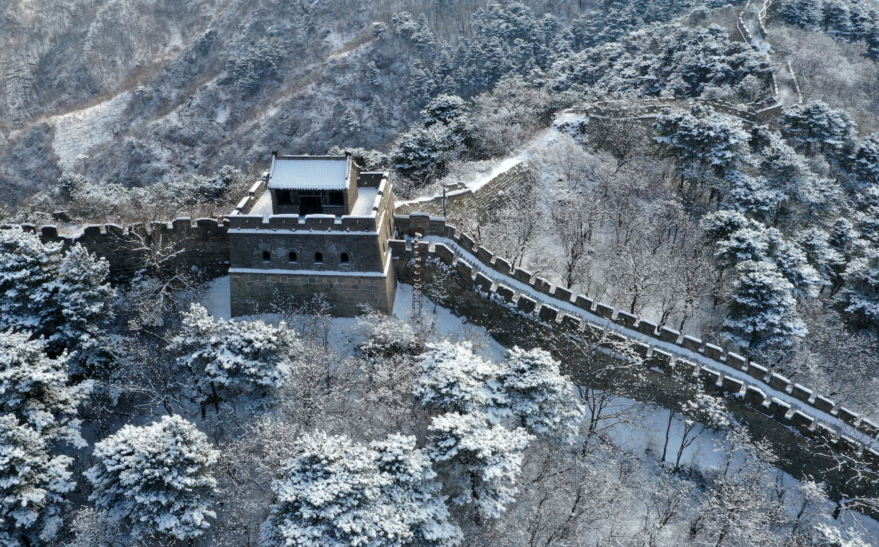 泰山古长城图片