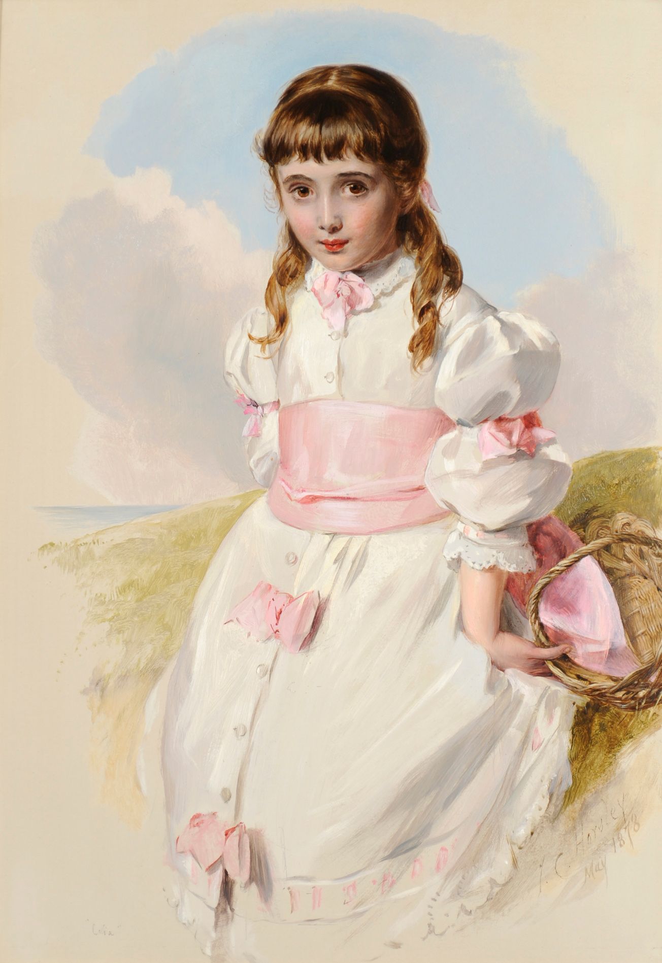 卡尔科特.霍斯利人物绘画作品