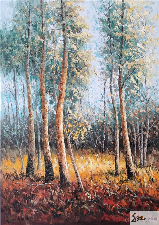 忆境——梁静油画作品展,于9月22日下午在千祝文化网美术馆开幕