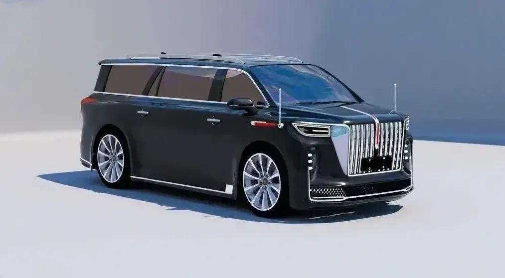 红旗的首款mpv,晃眼一看还以为是加大的房车