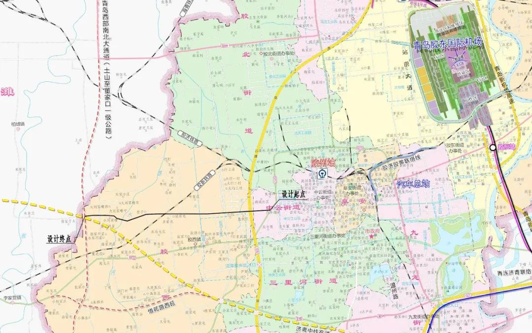 胶州12个镇街26条公路拟改造提升