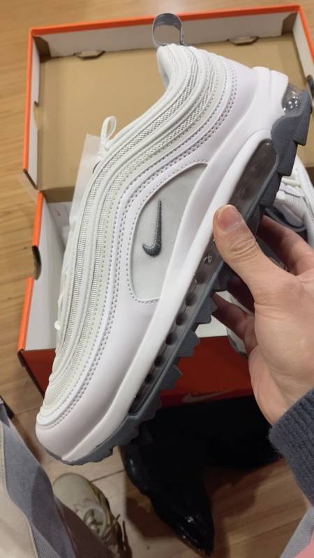 nikemax97子弹头跑步鞋耐克运动鞋细节鉴赏-度小视