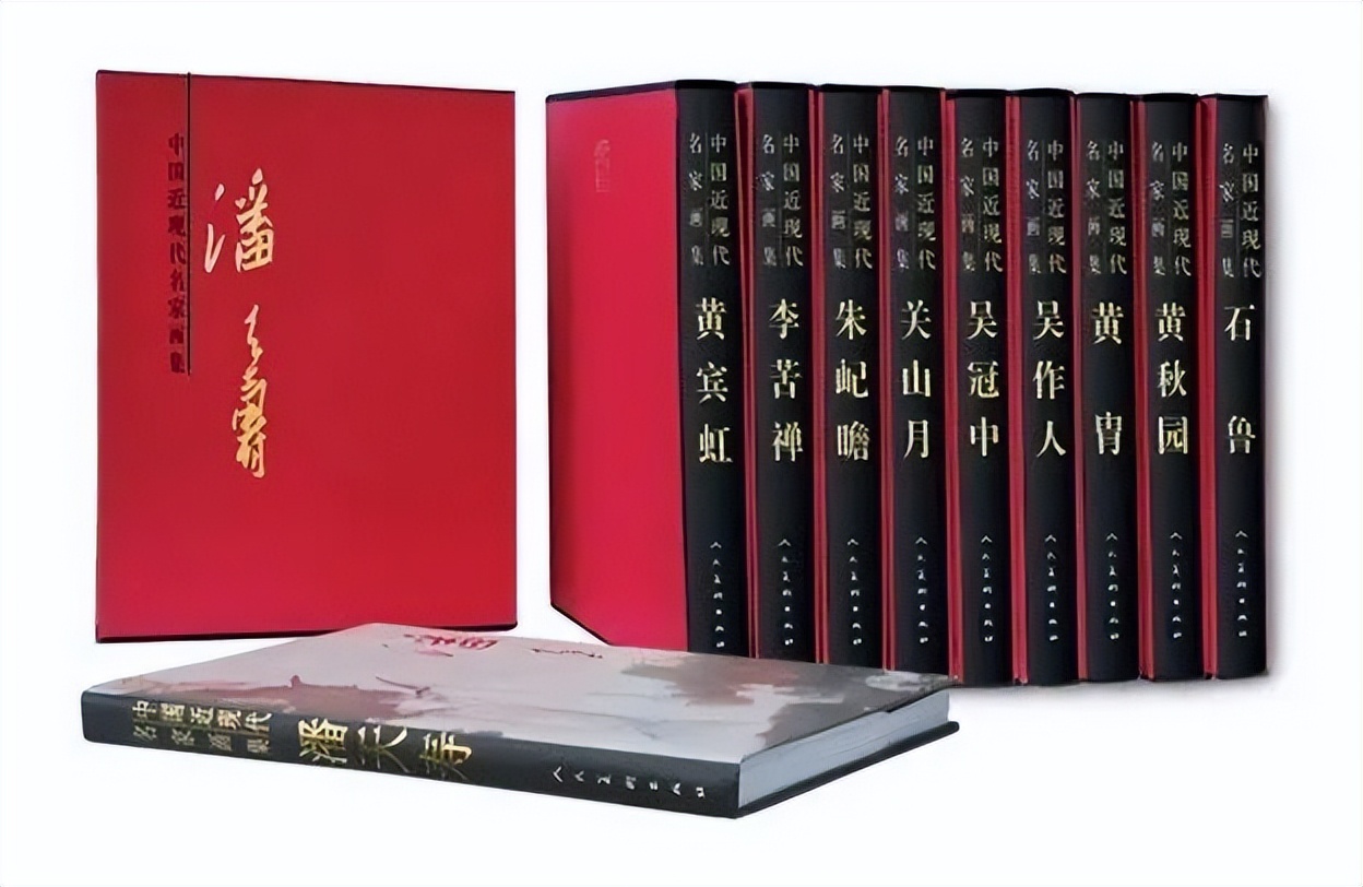 天津人民美术出版社出版吕中原《大红袍》画册