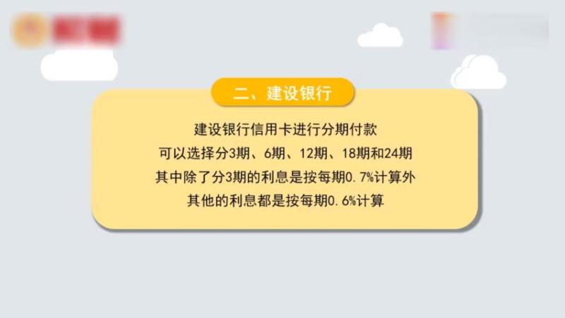 信用卡分期利息是多少,财经,投资,好看视频