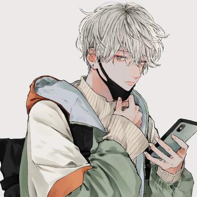 很有少年感的手绘头像,男头女头