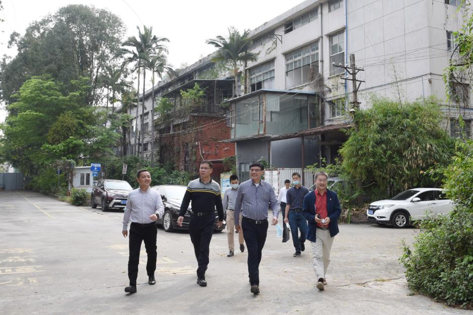 市国资委陈浩钿主任一行调研中国人工智能(广州)产业园