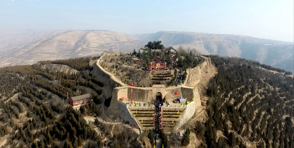 华夏古迹:天水伏羲庙卦台山(画卦台)