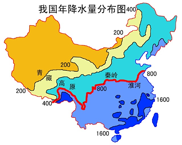 中国南北分界线在哪里(中国南北分界线在哪里地图)