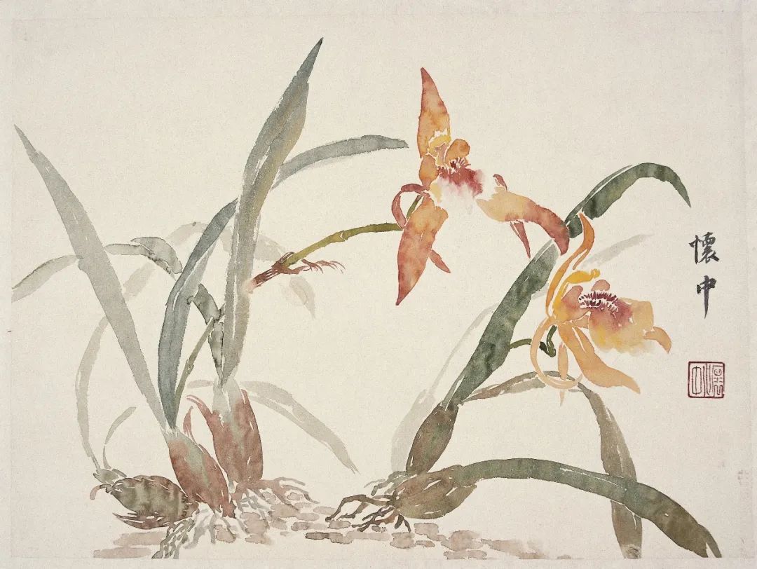 画家张弓:将文思涵化于没骨花卉之中