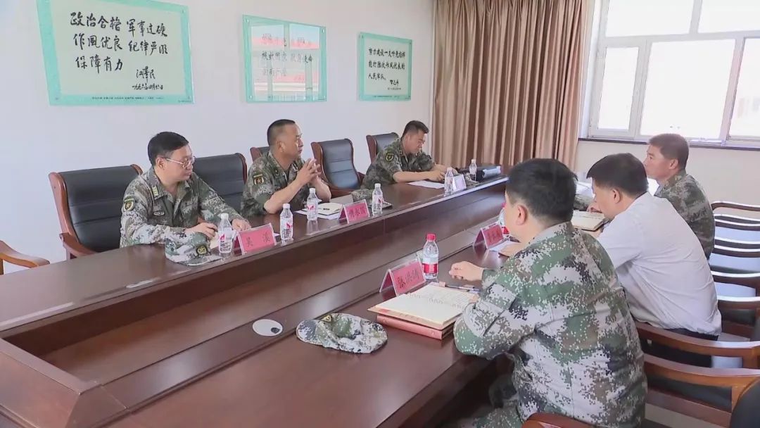 黑龙江省委常委,省军区政委傅永国深入桦南县调研指导武装工作