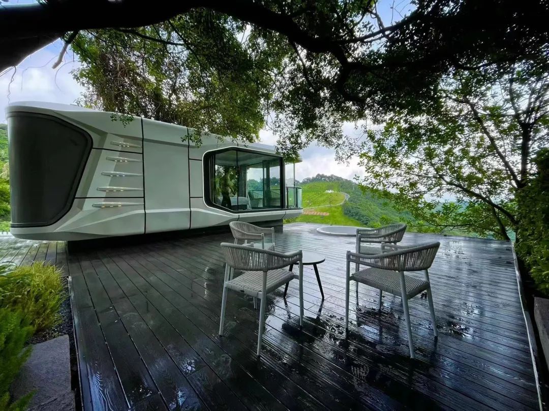 来自未来的太空舱民宿,颠覆传统酒店民宿.助力文旅景区民宿发展